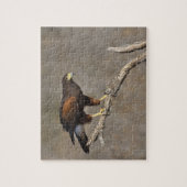 Harris's Hawk-boordverkrachter Legpuzzel (Verticaal)