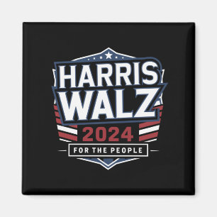 HarrisWaltz 2024 Shirt KamalaHarris TimWaltz 2024 Magneet
