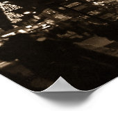 HARROD'S IN CHRISTMAS - LONDEN POSTER (Hoek)