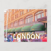 Harrods London briefkaart (Voorkant)