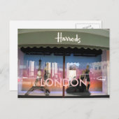 Harrods London briefkaart (Voorkant / Achterkant)
