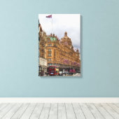 Harrods of Knightsbridge HDR Canvas Afdruk (Insitu (Houten vloer))