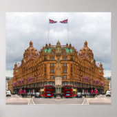 Harrods of Knightsbridge hdr Poster (Voorkant)