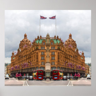 Harrods of Knightsbridge hdr Poster