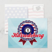 Harrodsburg, KY Briefkaart (Voorkant / Achterkant)