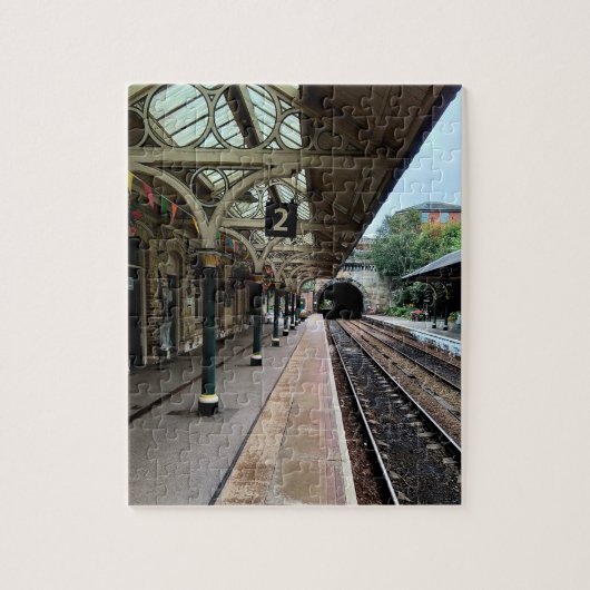 Harrogate treinstation legpuzzel (Verticaal)