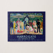 Harrogate Vintage Poster Puzzle Legpuzzel (Horizontaal)