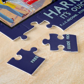 Harrogate Vintage Poster Puzzle Legpuzzel (Zijkant)