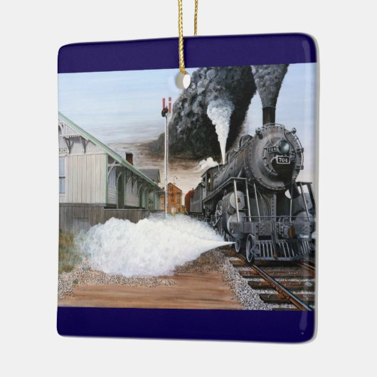 Harrow, ON Depot by Tom Rock Keramisch Ornament (Links)