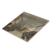 Harrow School Room uit 'Geschiedenis van Harrow Sc Tegeltje (Zijkant)