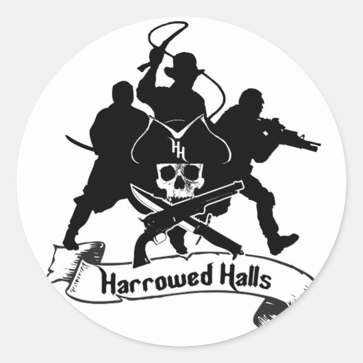 Harrowed Halls Sticker (Voorkant)