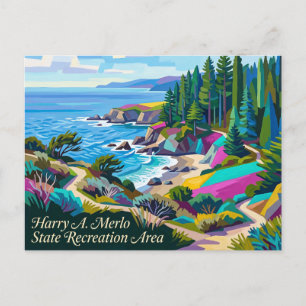 Harry A. Merlo State Recreation Area Californië Briefkaart