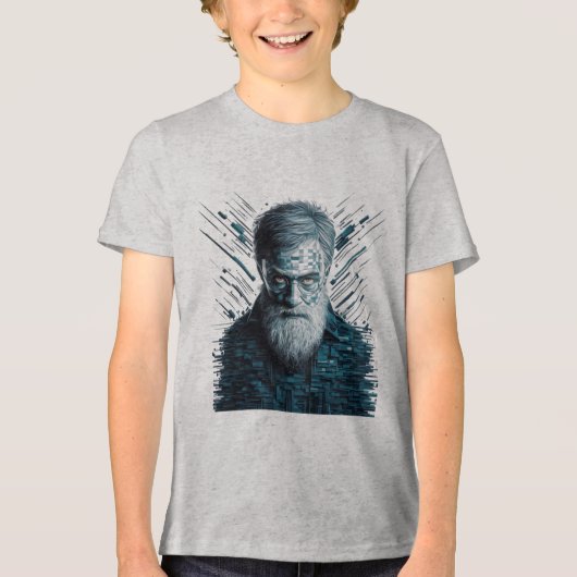 Harry Aged Tri-Blend Shirt (Voorkant)