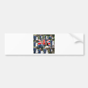 Harry and Meghan Royal Wedding Pro Photo Montage Bumpersticker