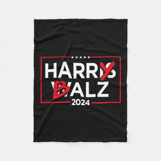 Harry B Fleece Deken (Voorkant)