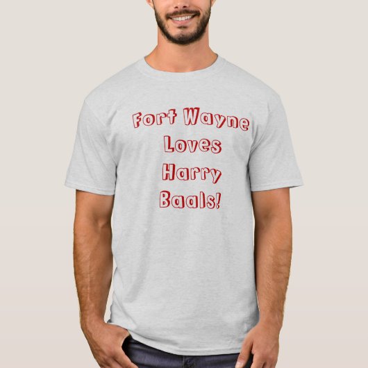 Harry Baals No. 1 T-shirt (Voorkant)