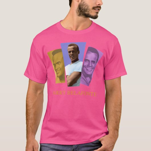 Harry Belafonte - Koning van Calypso T-shirt (Voorkant)