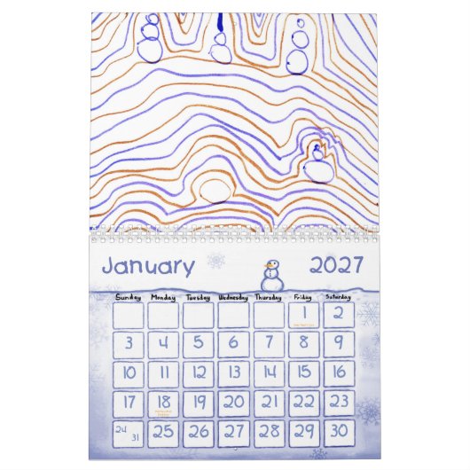 Harry Bell 2012 Kalender (Jan 2027)