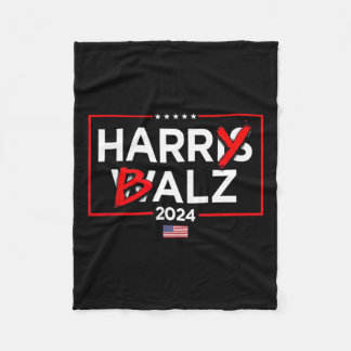 Harry Bheimer Harris 24 Kamala Harris voor Preside Fleece Deken