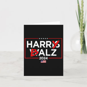 Harry Bheimer Harris 24 Kamala Harris voor Preside Kaart