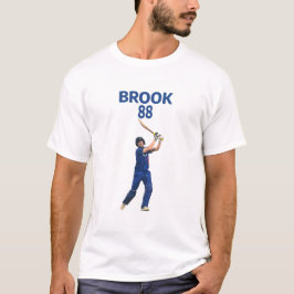 Harry Brook Engelse cricketspeler T-shirt