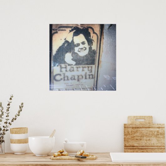 harry chapin in pittsburgh poster (Keuken)