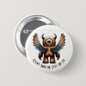 Harry – De Grote Ogen Waarnemer Ronde Button 5,7 Cm (Voorkant /achterkant)