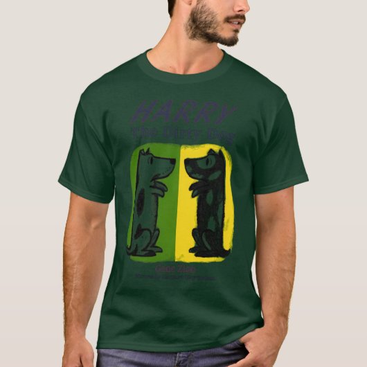 Harry de vieze hond jongen t-shirt (Voorkant)