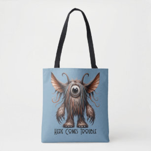 Harry - Een-ogige Monster Canvas tas