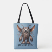 Harry - Een-ogige Monster Canvas tas (Achterkant)