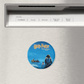 Harry en Hagrid International Movie Poster Magneet (Insitu (Vaatwasser))