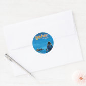 Harry en Hagrid International Movie Poster Ronde Sticker (Envelop)