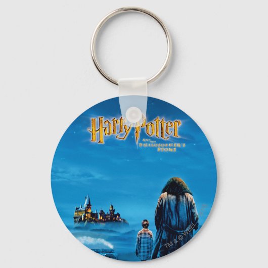 Harry en Hagrid International Movie Poster Sleutelhanger (Voorkant)