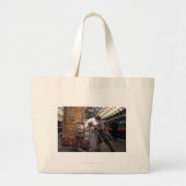 Harry en Hedwig PLATFORM 9 3/4™ Grote Tote Bag (Voorkant)