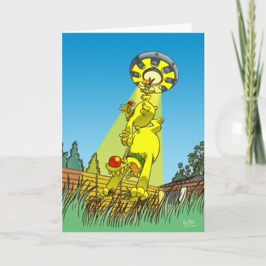 Harry en Henry's wenskaart van ontvoering Kaart (Voorkant)