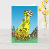 Harry en Henry's wenskaart van ontvoering Kaart (Gele Bloem)