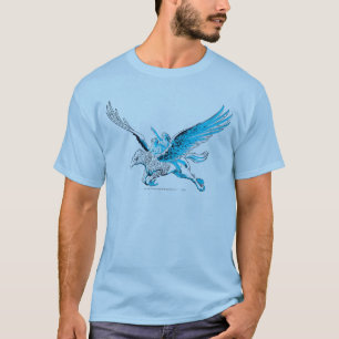 Harry en Hermione op een Hippogrief T-shirt