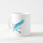 Harry en Hermione op een Hippogriff Koffiemok (Voorkant links)