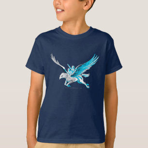 Harry en Hermione op een Hippogriff T-shirt
