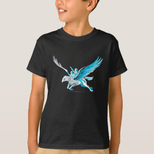 Harry en Hermione op een Hippogriff T-shirt