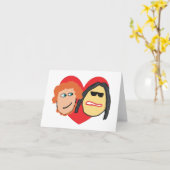 Harry en Meghan Kaart (Gele Bloem)