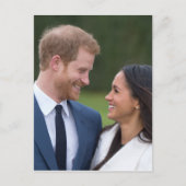 Harry en Meghan Markle Royal Wedding Briefkaart (Voorkant)