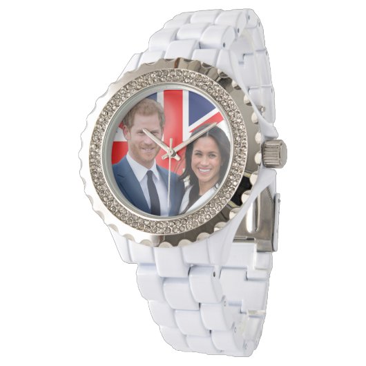 Harry en Meghan Markle Royal Wedding Horloge (Gekanteld)