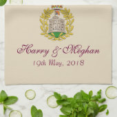 Harry en Meghan Royal Wedding Dish Towel Theedoek (Gevouwen)
