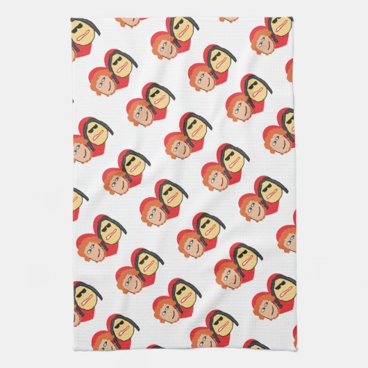 Harry en Meghan Theedoek (Verticaal)