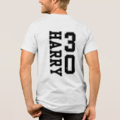 Harry Football Tri-Blend Shirt (Achterkant)