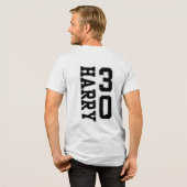Harry Football Tri-Blend Shirt (Voorkant)