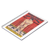 Harry Handcuff Houdini, de gevangenisbreker 1900 Notitieboek (Linkerzijde)