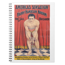 Harry Handcuff Houdini, de gevangenisbreker 1900 Notitieboek