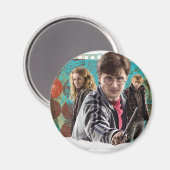 Harry, Hermione en Ron 1 Magneet (Voorkant / Achterkant)